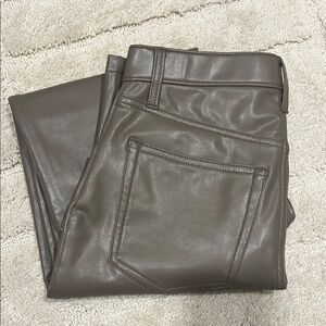 Abercrombie Faux Leather Pants